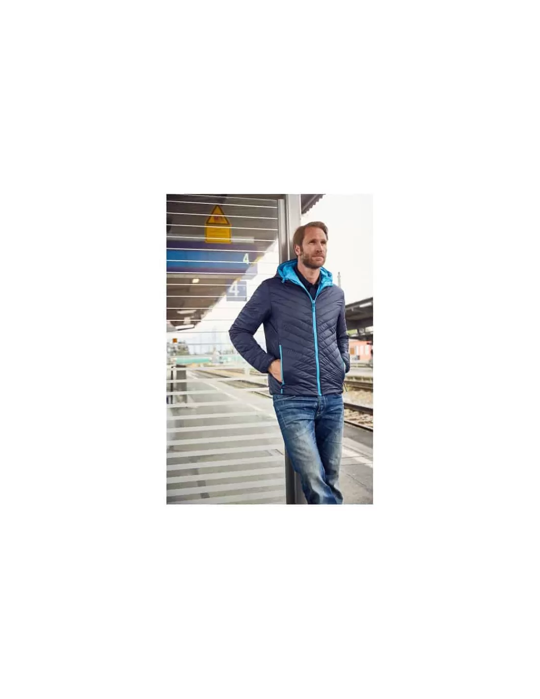 Clearance Veste Thermique Réversible Duvet Synthétique Dupont Sorona Homme James & Nicholson Homme Vestes Homme